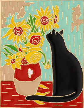 “Van Gogh’s Cat” Pins - Image 4