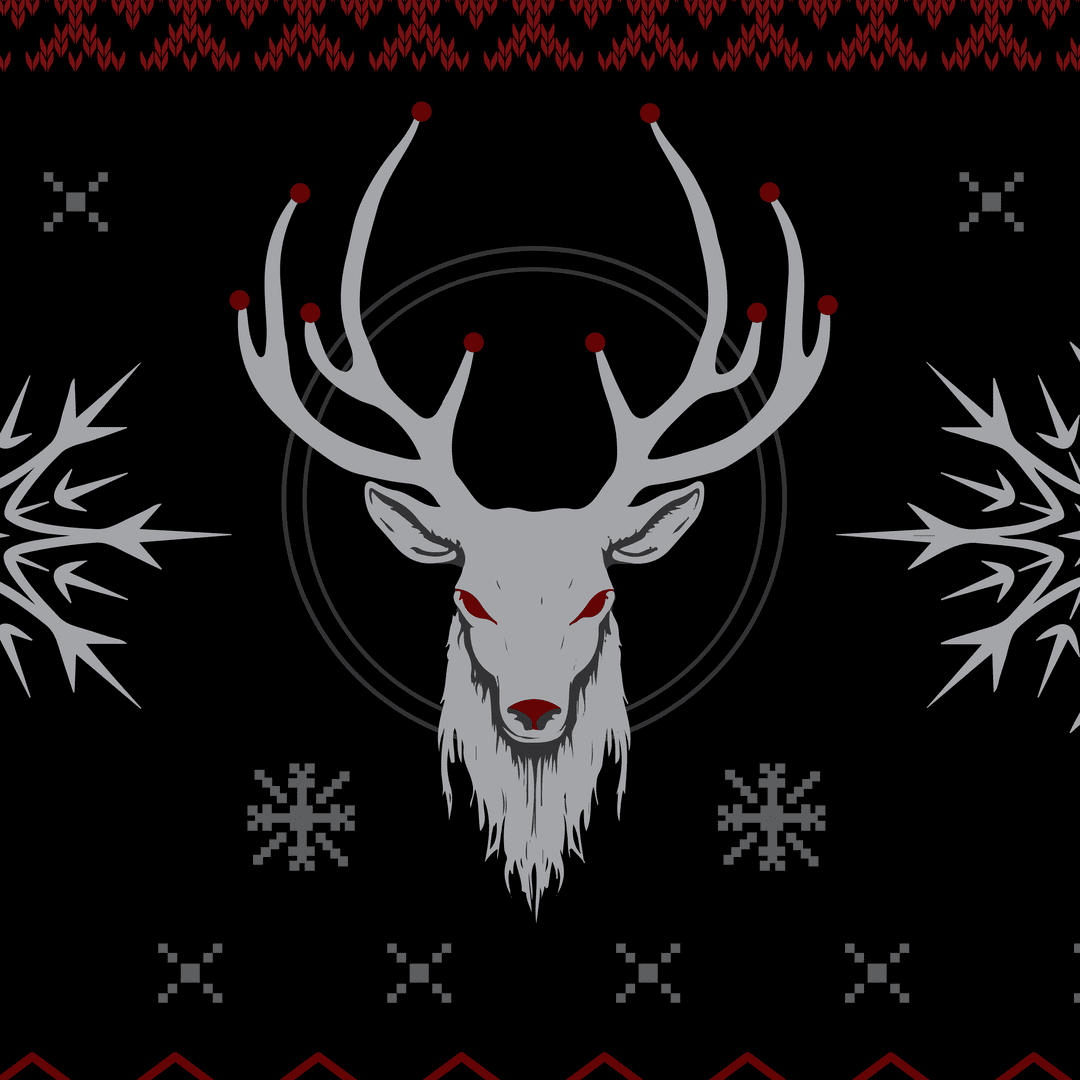 Beelzebuck Ugly Xmas Sweater | Crew Socks - Image 10