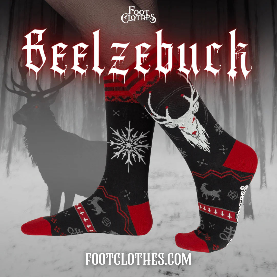 Beelzebuck Ugly Xmas Sweater | Crew Socks - Image 11