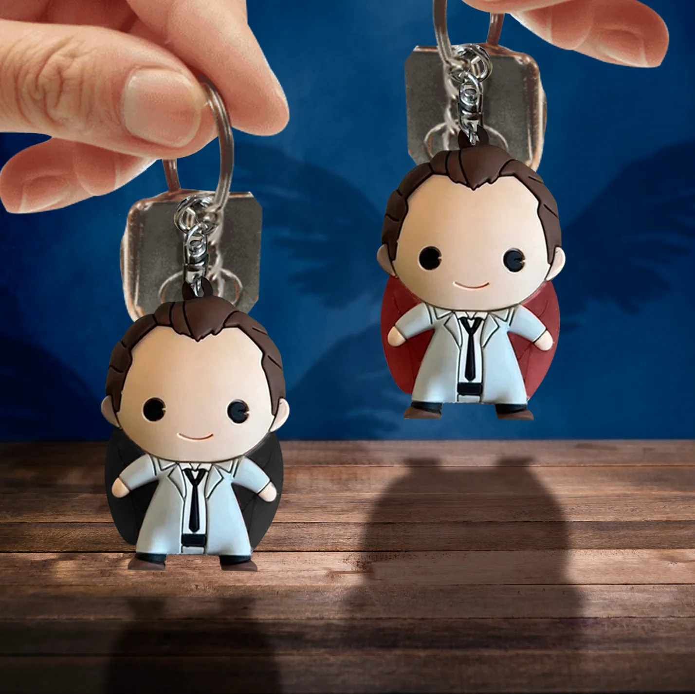 Castiel 3D Foam Figure Keychains | Supernatural - Image 2