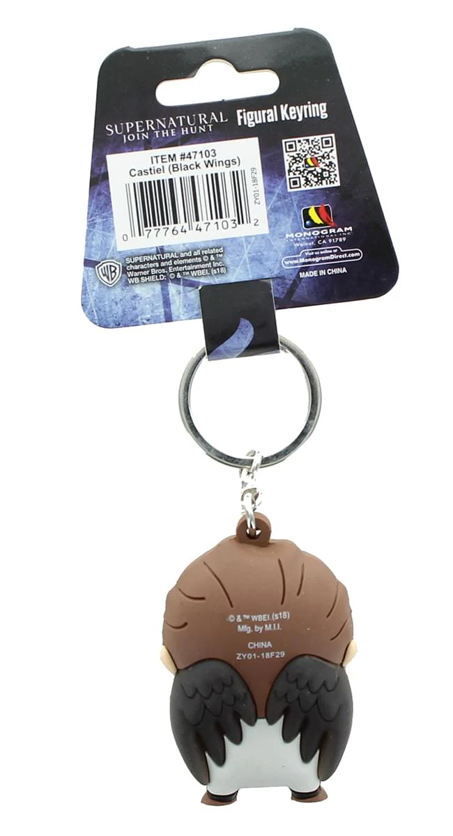 Castiel 3D Foam Figure Keychains | Supernatural - Image 5