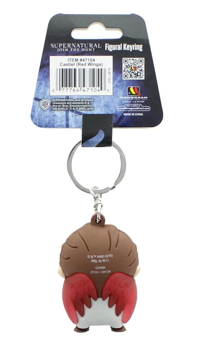 Castiel 3D Foam Figure Keychains | Supernatural - Image 7