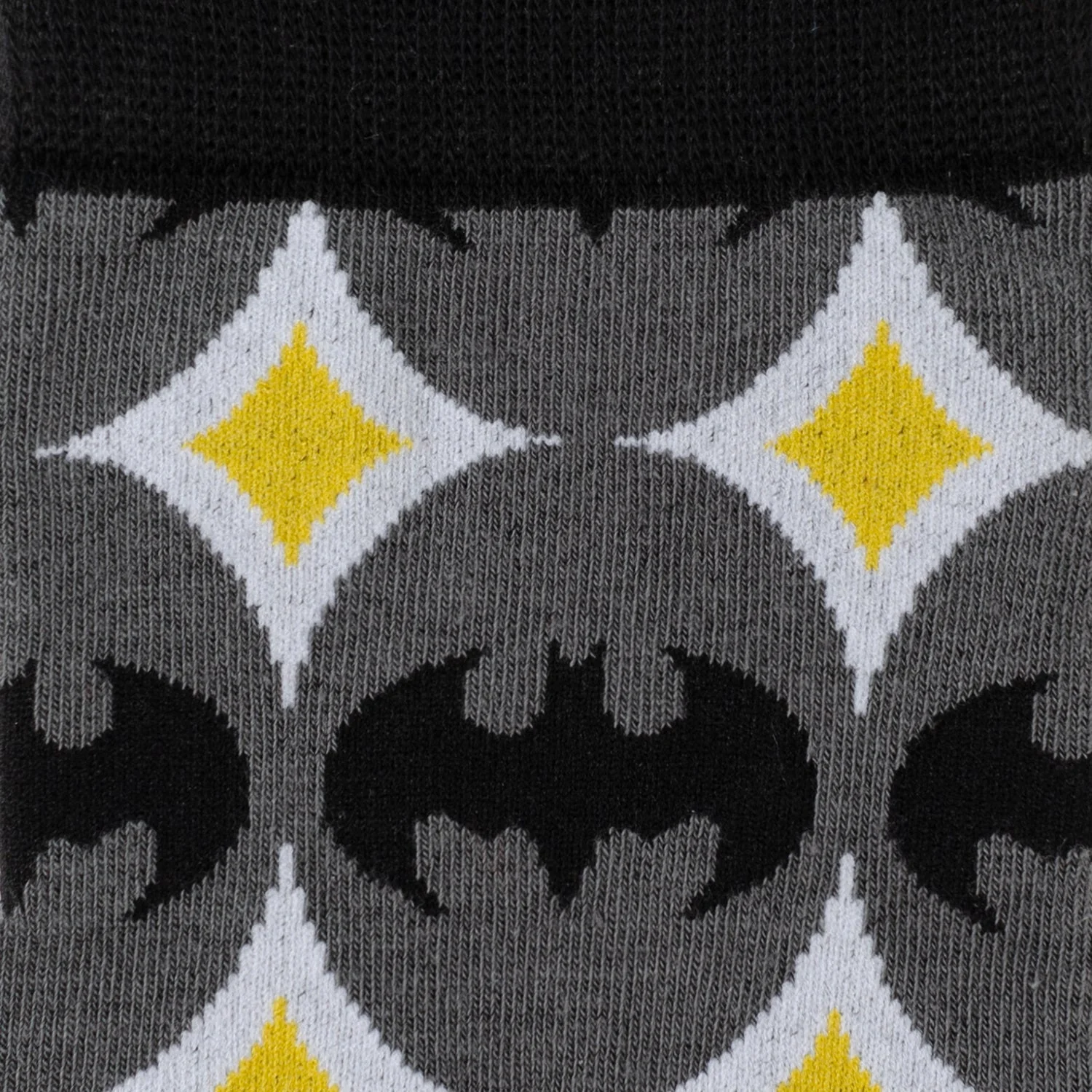 DC Batman Circle Gray Black Men's Socks | Socks - Image 4