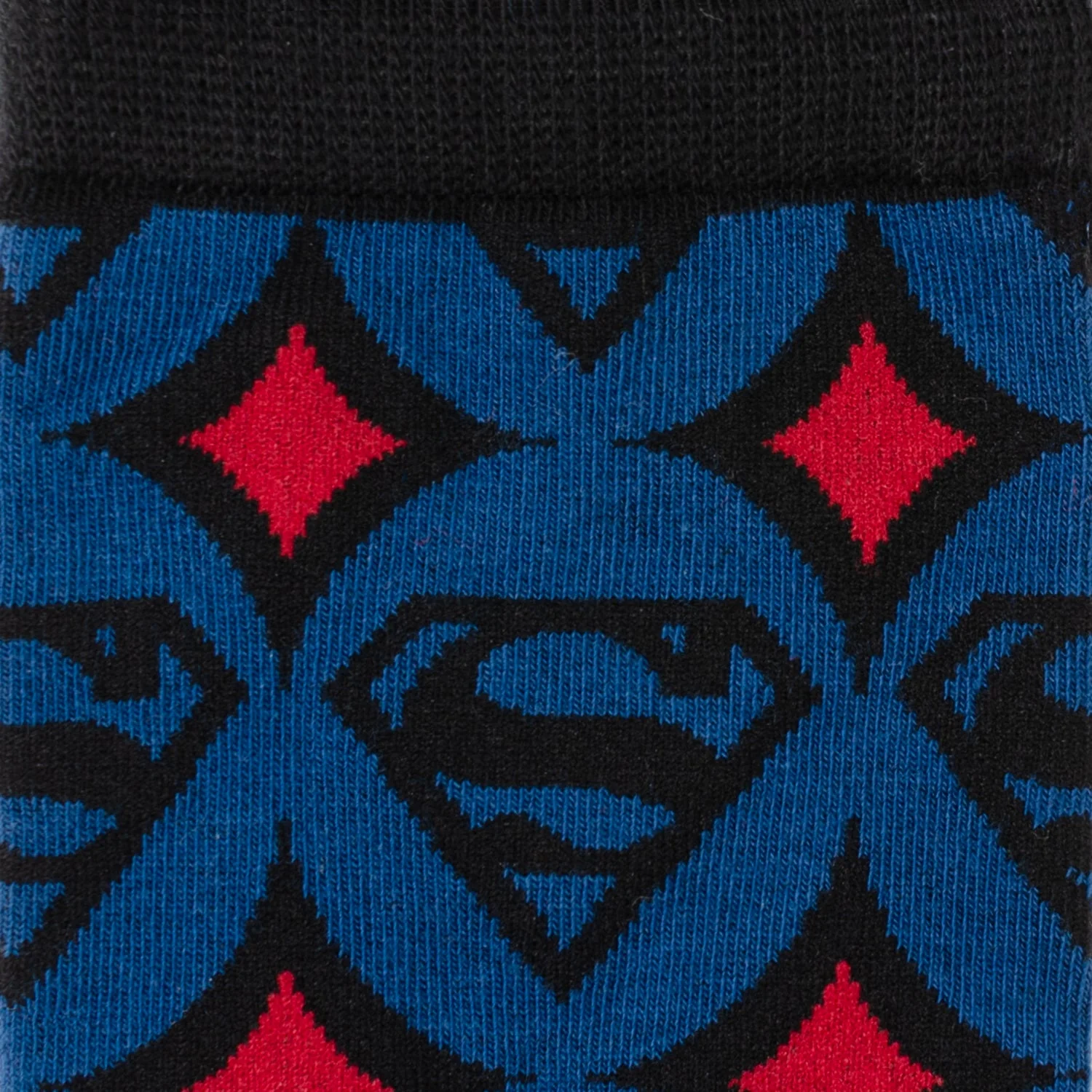 DC Superman Circle Motif Blue Men's Socks | Socks - Image 4