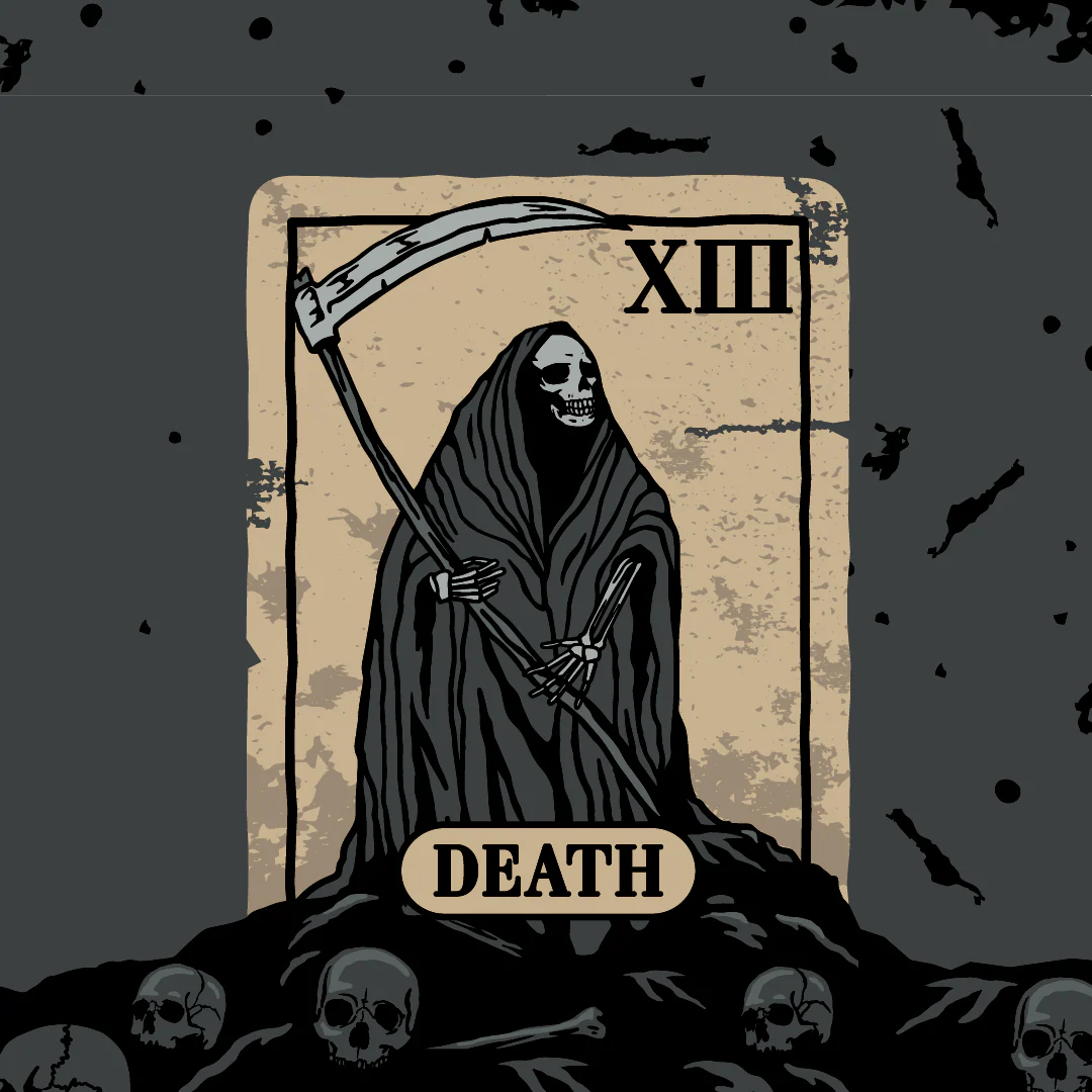 Death Tarot Card | Ankle Socks - Image 10