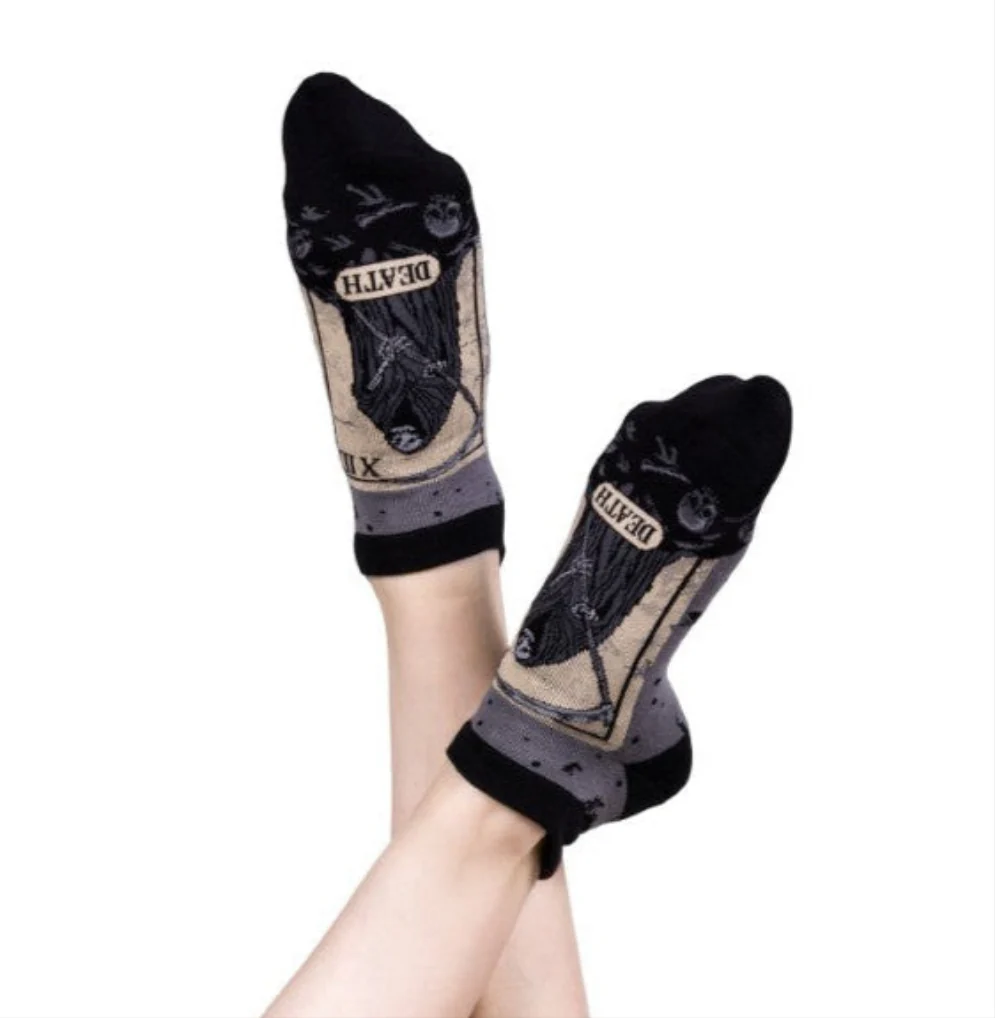 Death Tarot Card | Ankle Socks - Image 11