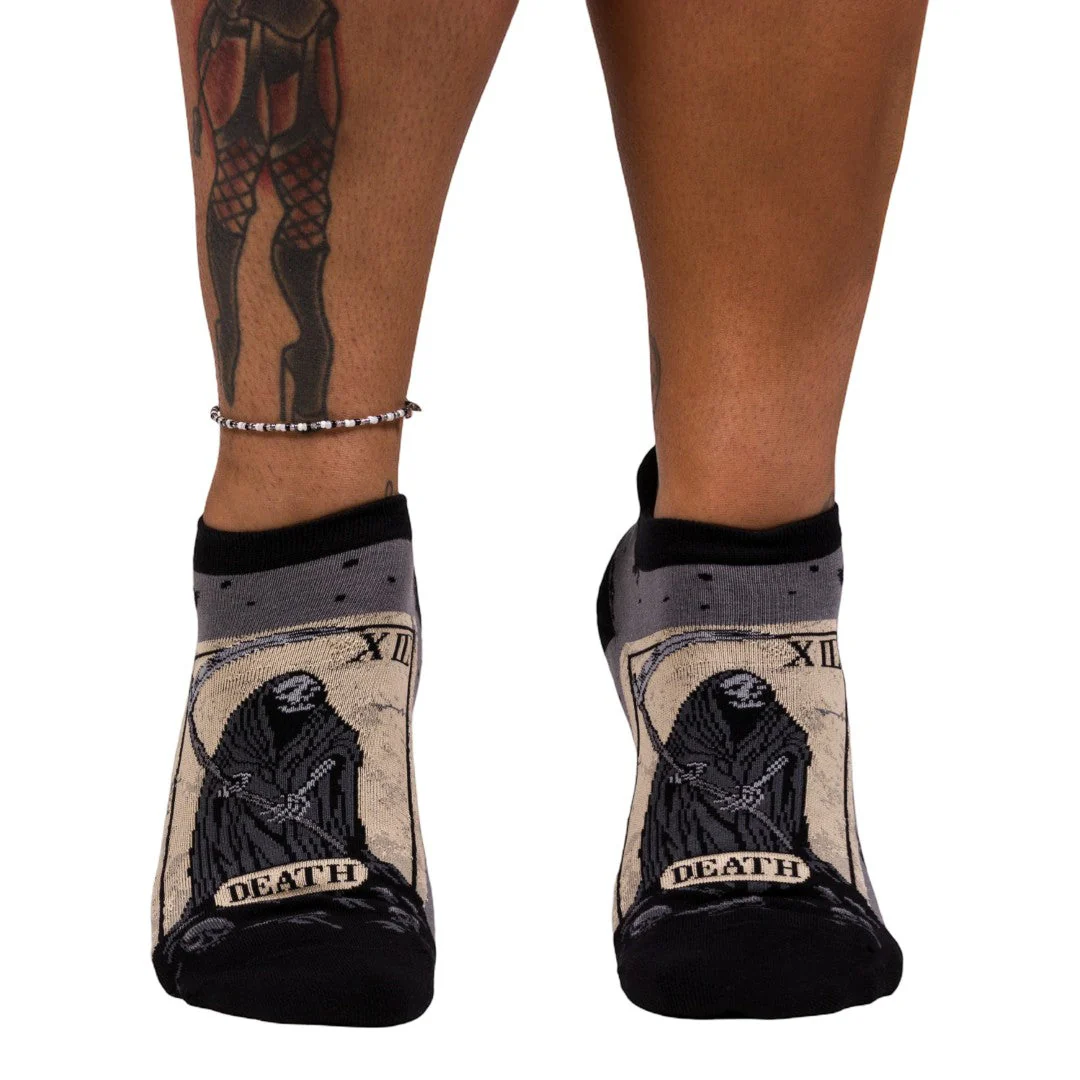 Death Tarot Card | Ankle Socks - Image 4