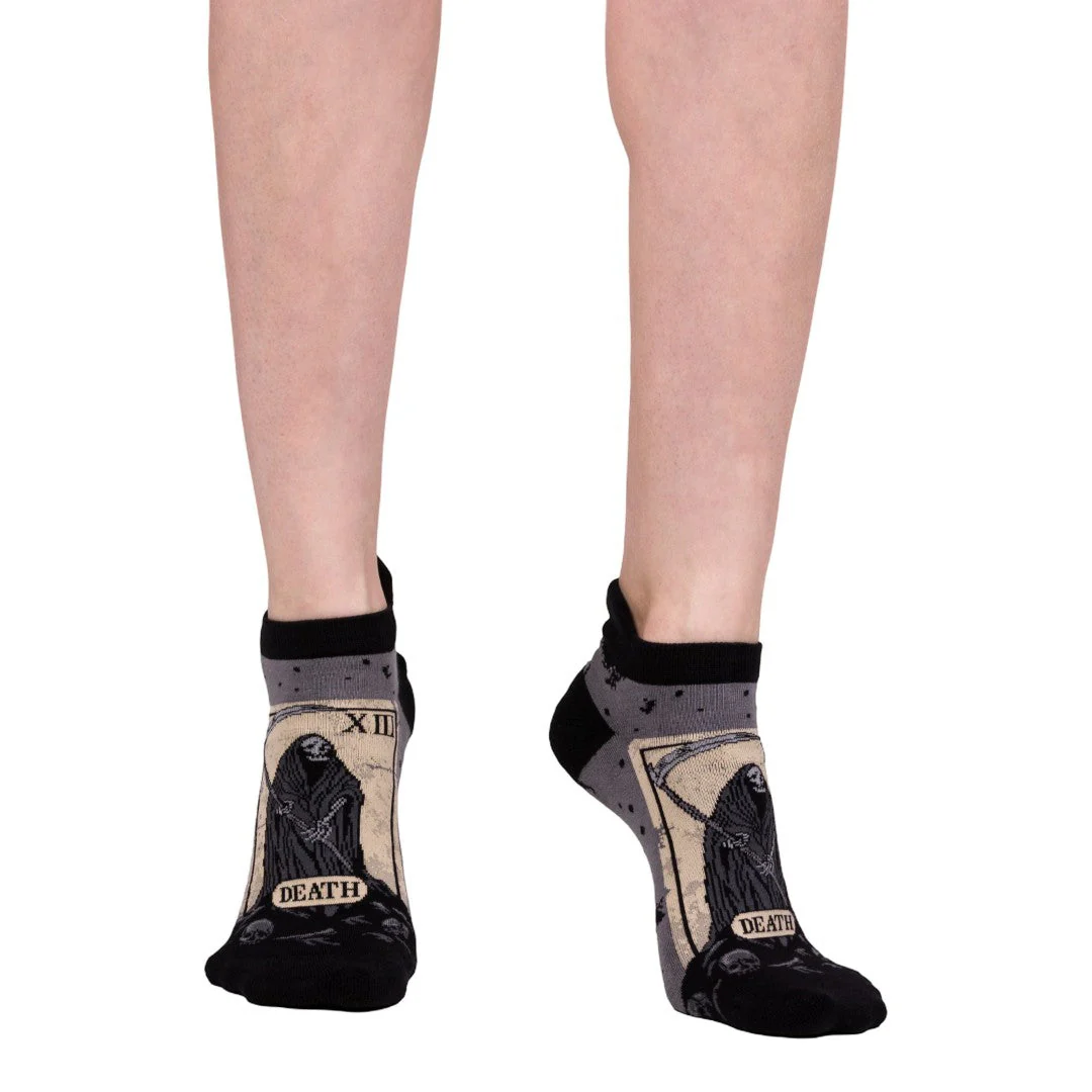 Death Tarot Card | Ankle Socks - Image 6
