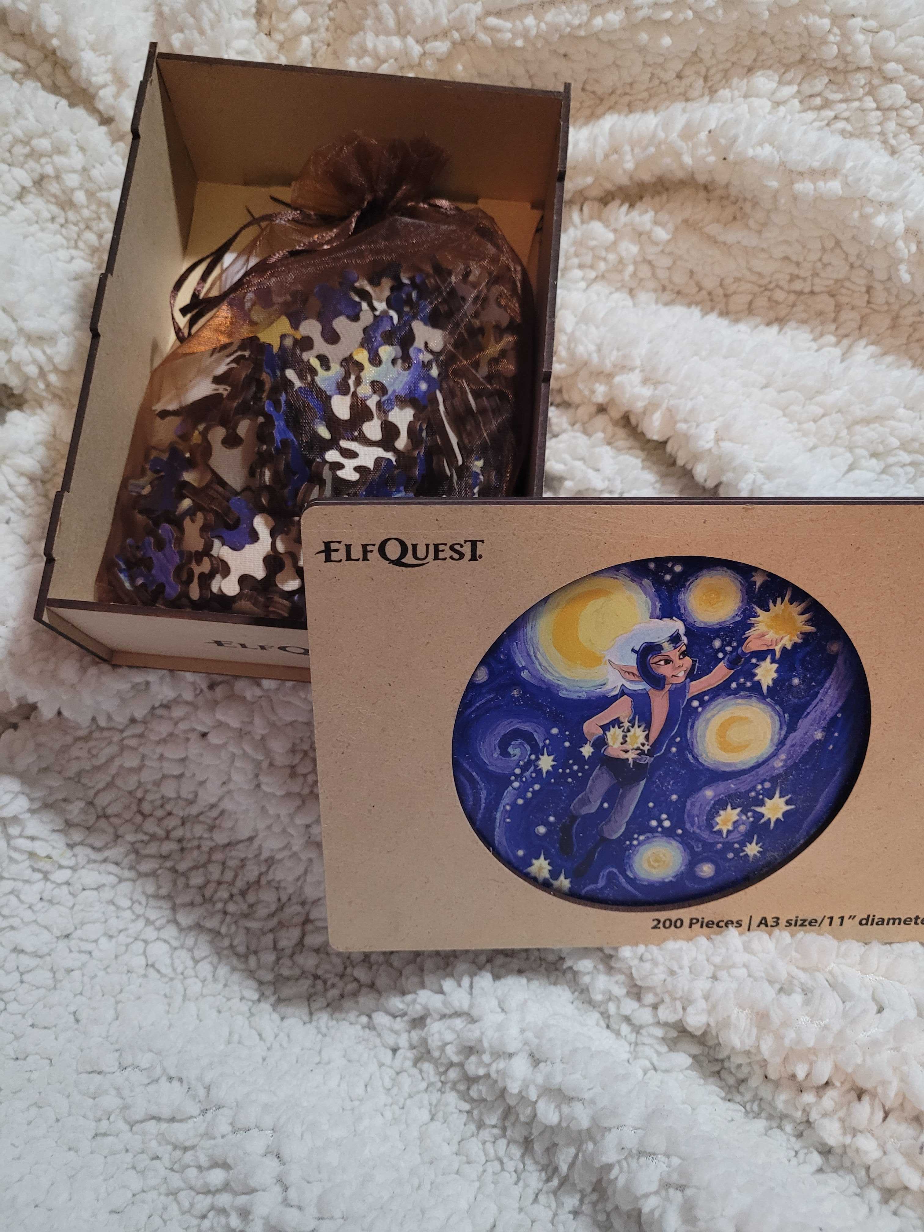 EXCLUSIVE ElfQuest Starry Night Skywise Wooden Puzzle | ElfQuest - Image 4