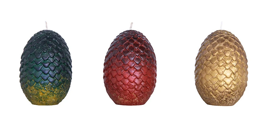 Game of Thrones: Sculpted Dragon Egg Candles (Set of 3) | Game of Thrones - Image 7