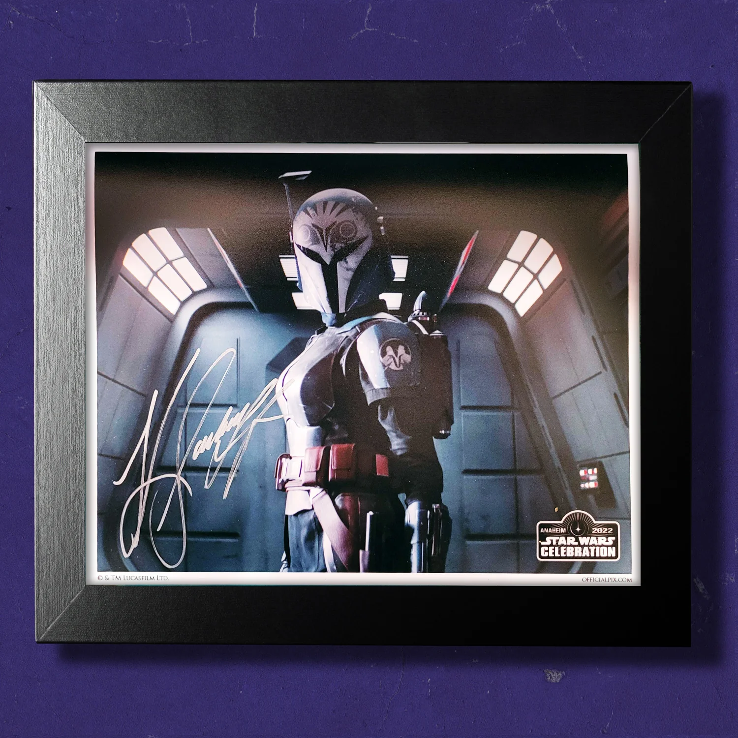 Hand Signed Bo Katan Promo Star Wars Celebration Autograph | Katee Sackhoff