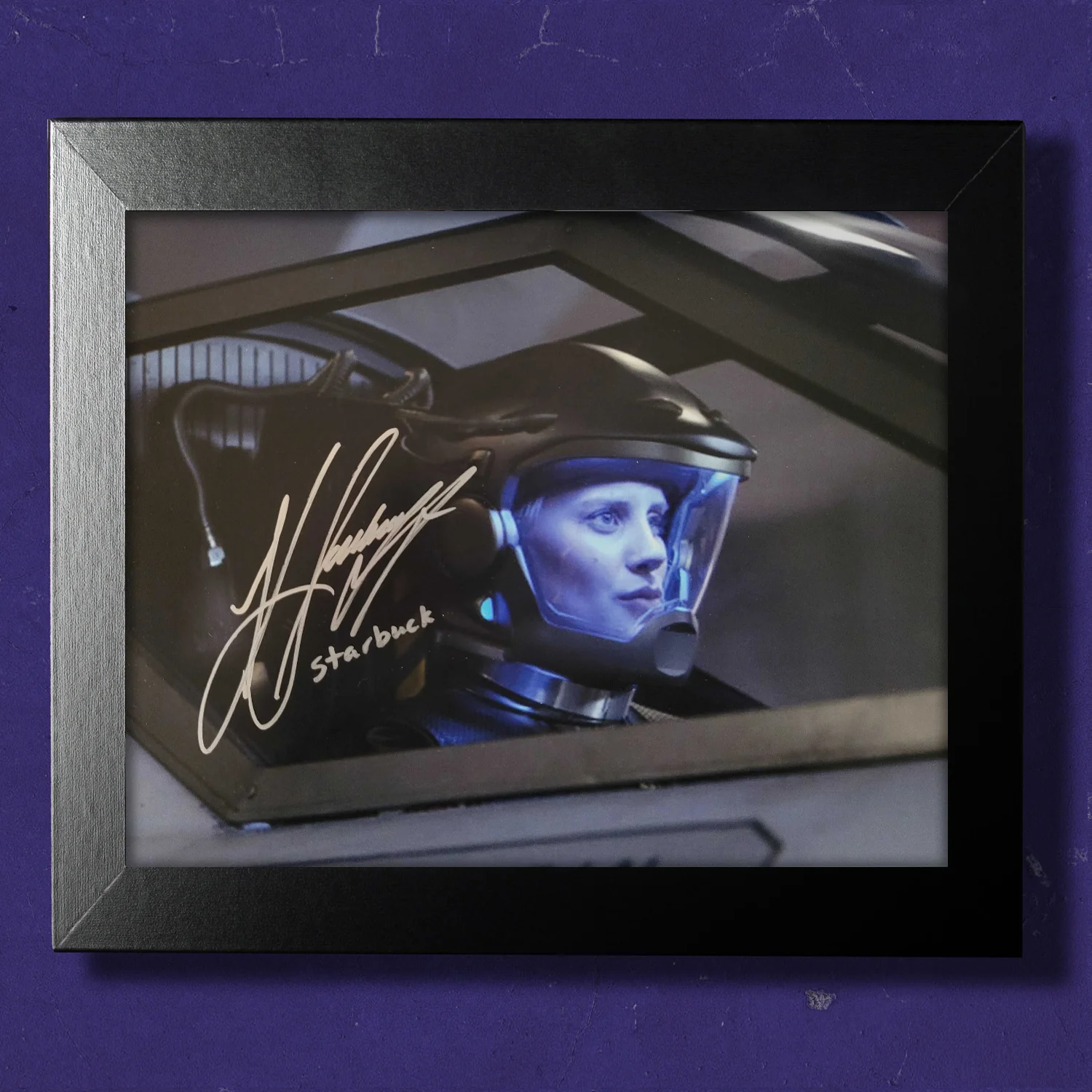 Hand Signed BSG Starbuck Viper Autograph | Katee Sackhoff