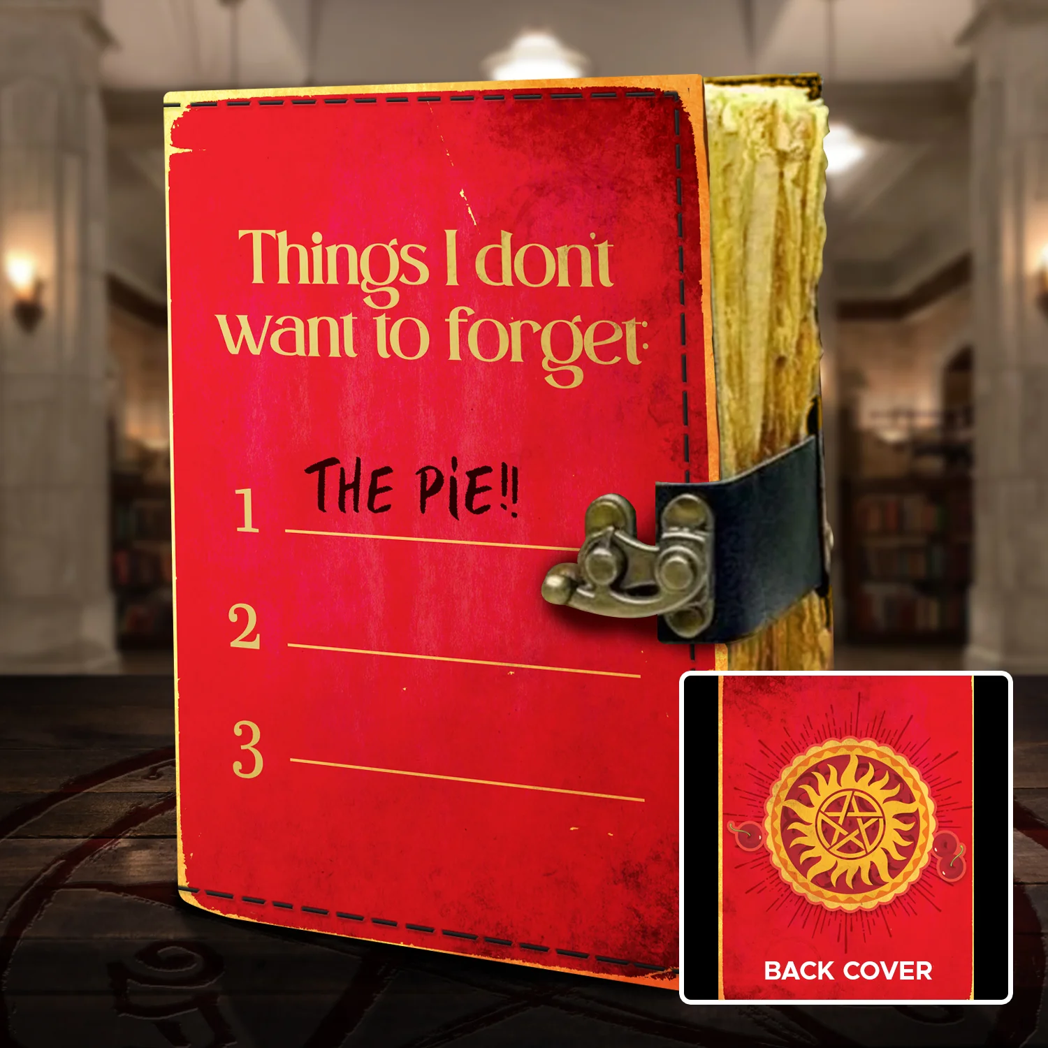Handcrafted Leather SPN Journal Collection | Supernatural - Image 4
