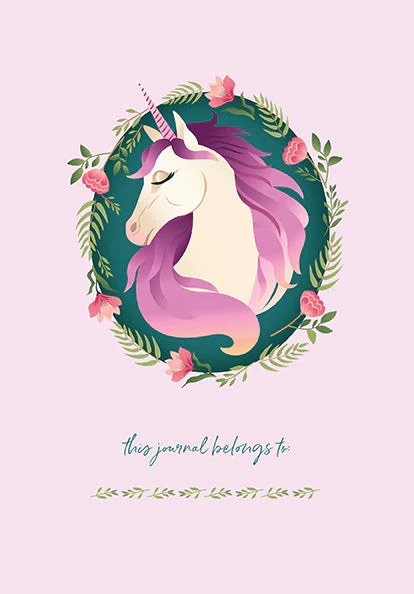 I Wish I Was a Unicorn | Embroidered Journal - Image 3