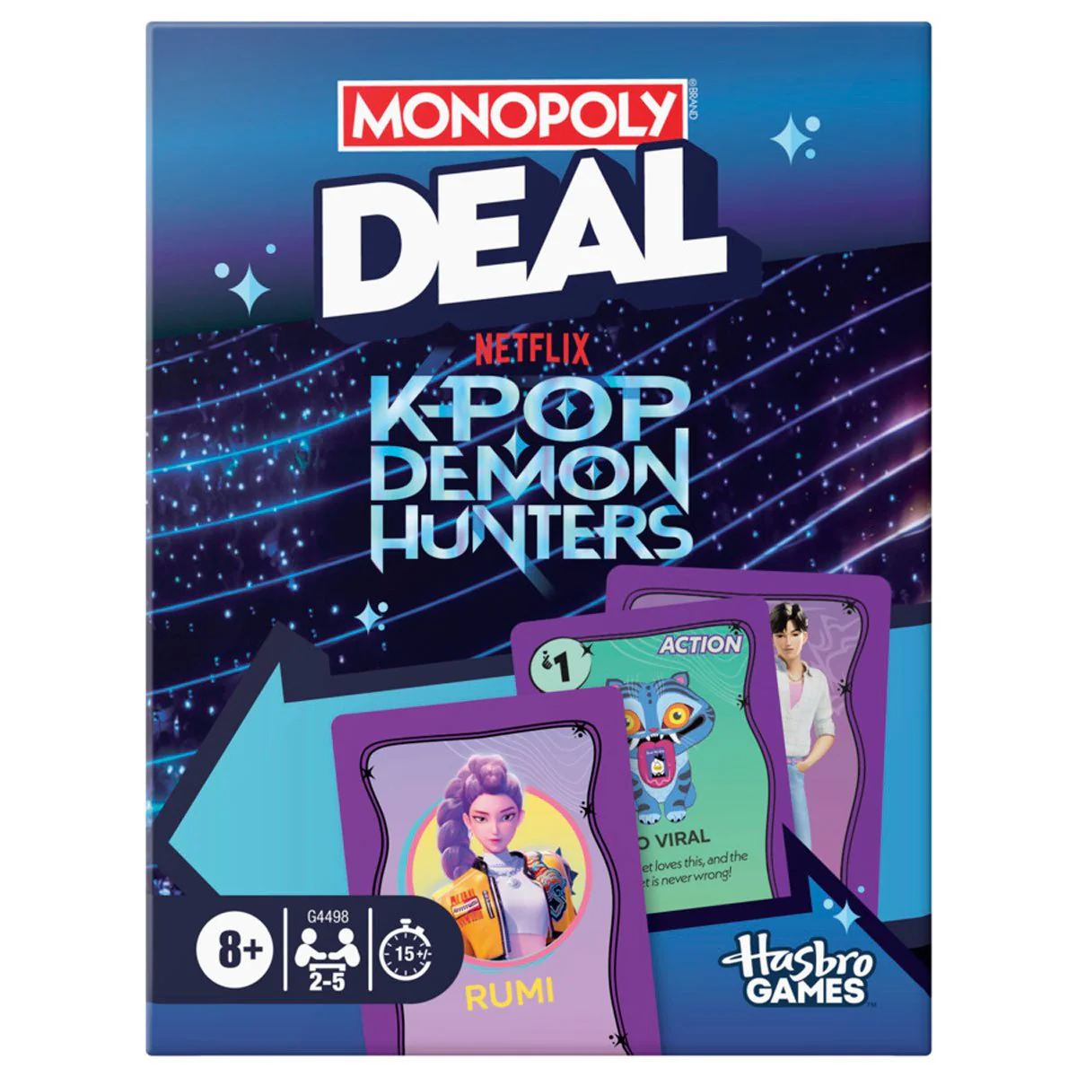 KPop Demon Hunters Monopoly Deal Card Game | KPop Demon Hunters - Image 2