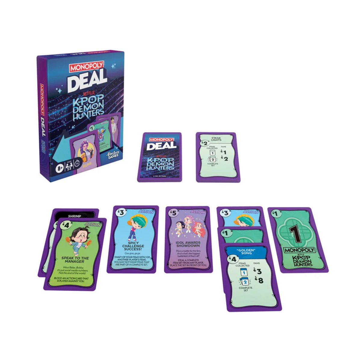 KPop Demon Hunters Monopoly Deal Card Game | KPop Demon Hunters - Image 3