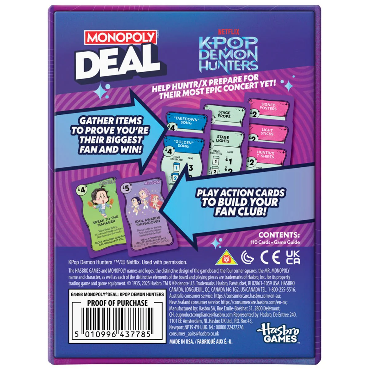 KPop Demon Hunters Monopoly Deal Card Game | KPop Demon Hunters - Image 6