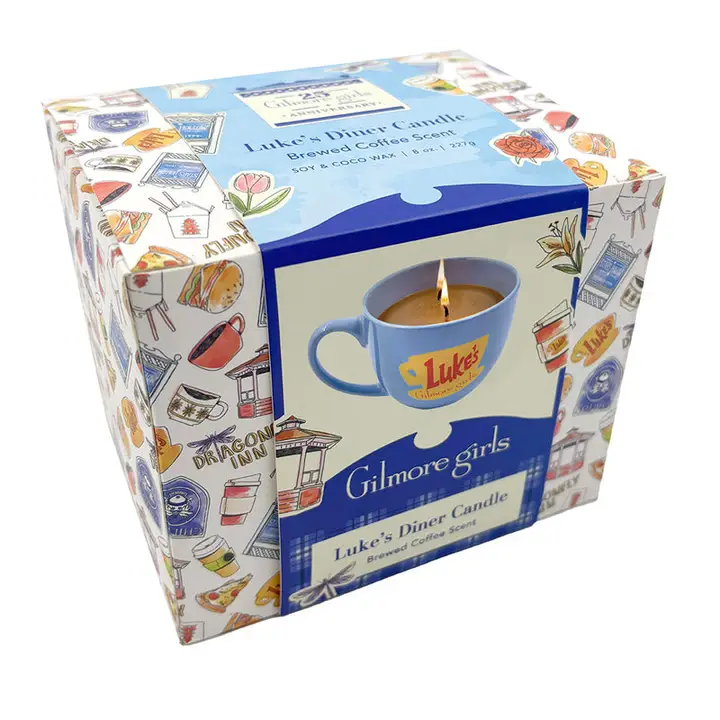 Luke's Diner Coffee Cup Candle | Gilmore Girls - Image 3