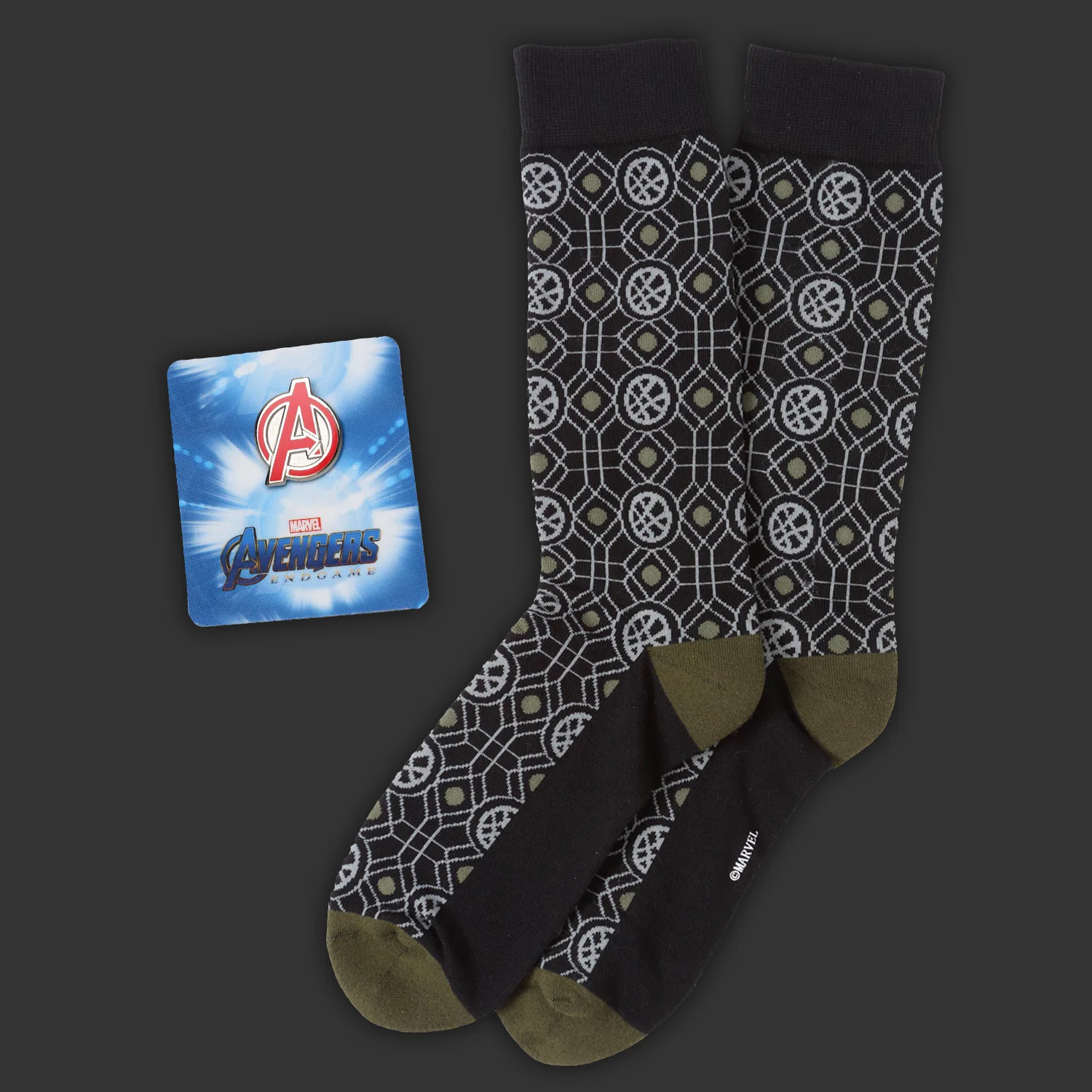 Marvel Avengers Doctor Strange Black Gift Set | Socks