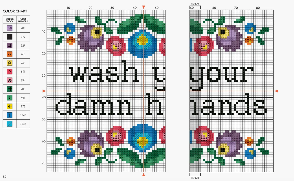 "Maybe Swearing Will Help" Cross-Stitch Book - Image 3