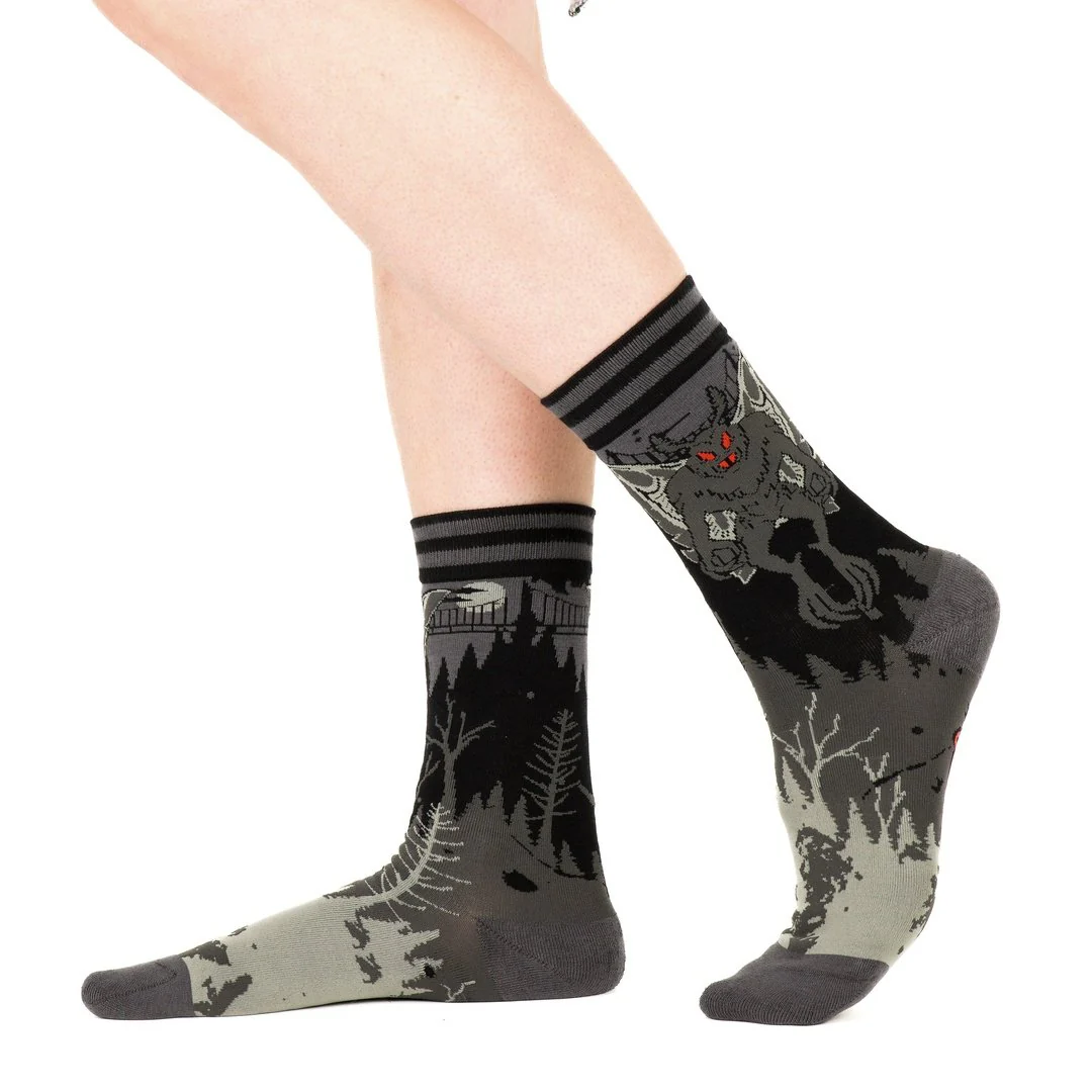 Mothman | Crew Socks - Image 2