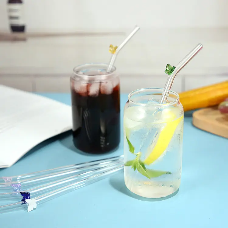 Butterfly Glass Drinking Straws - Image 7