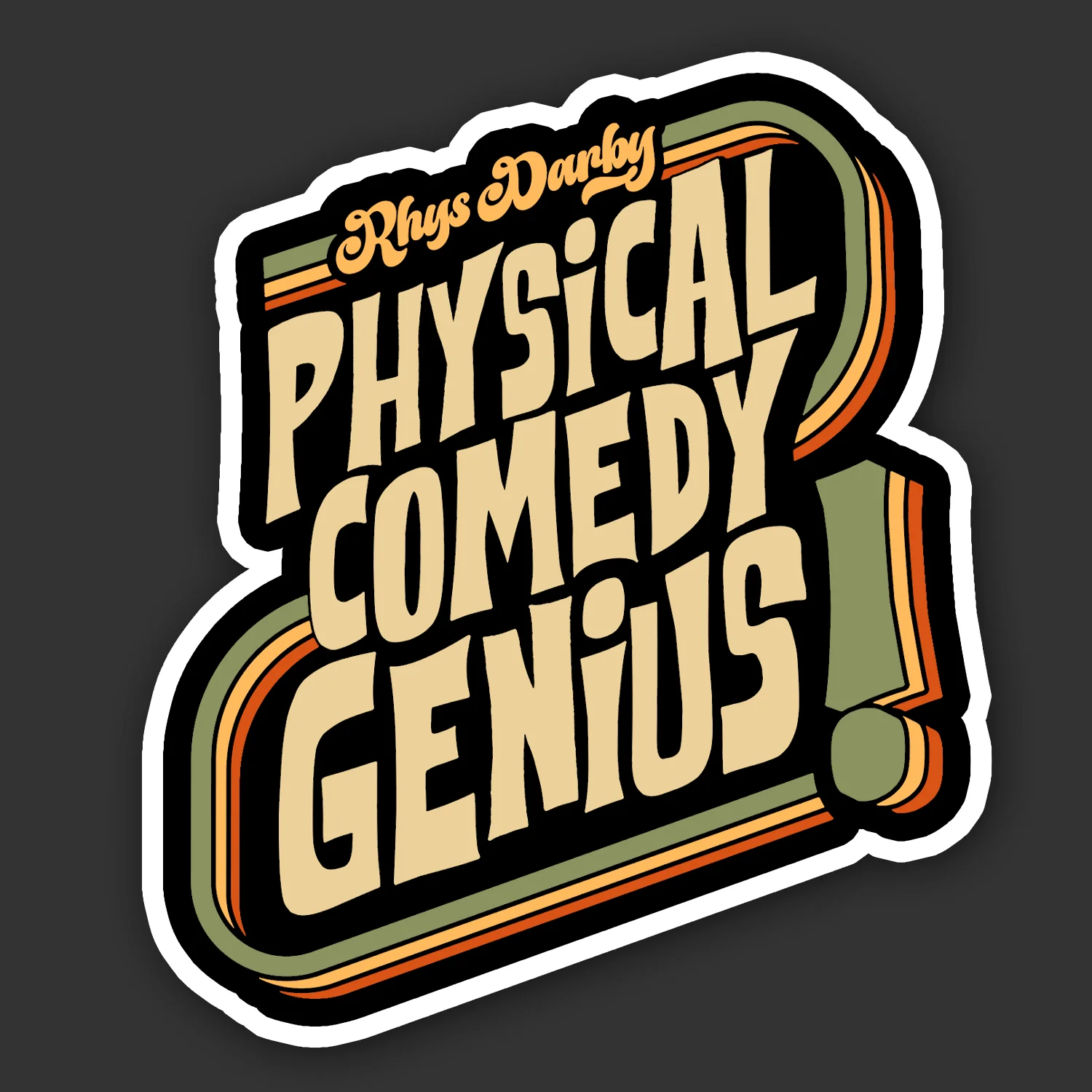 Rhys Darby Sticker Collection - Image 8