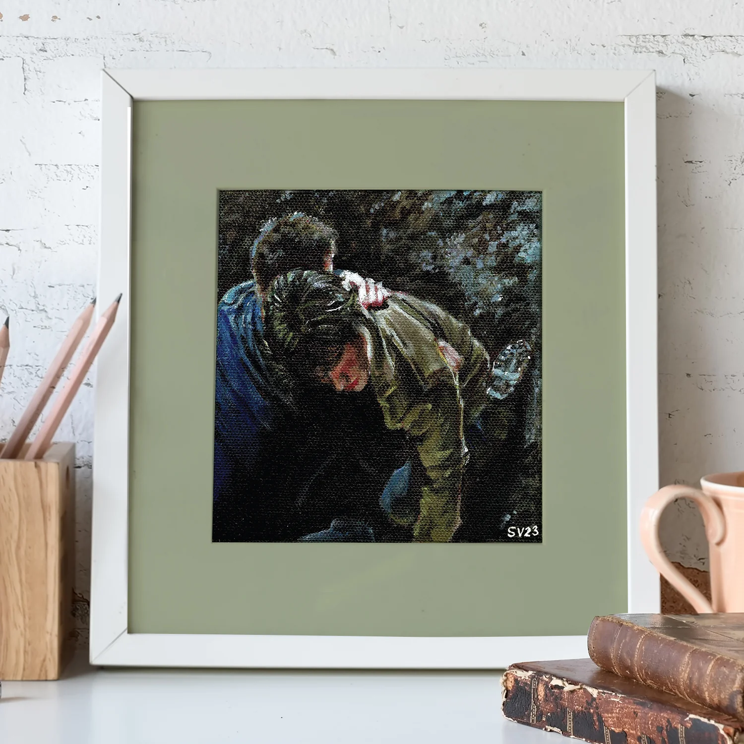 Scout Villegas' Supernatural Series 6x6 Lithographs - Image 3