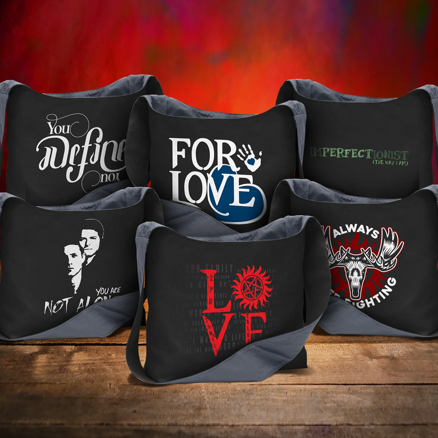 Canvas Sling Bag Collection | Supernatural