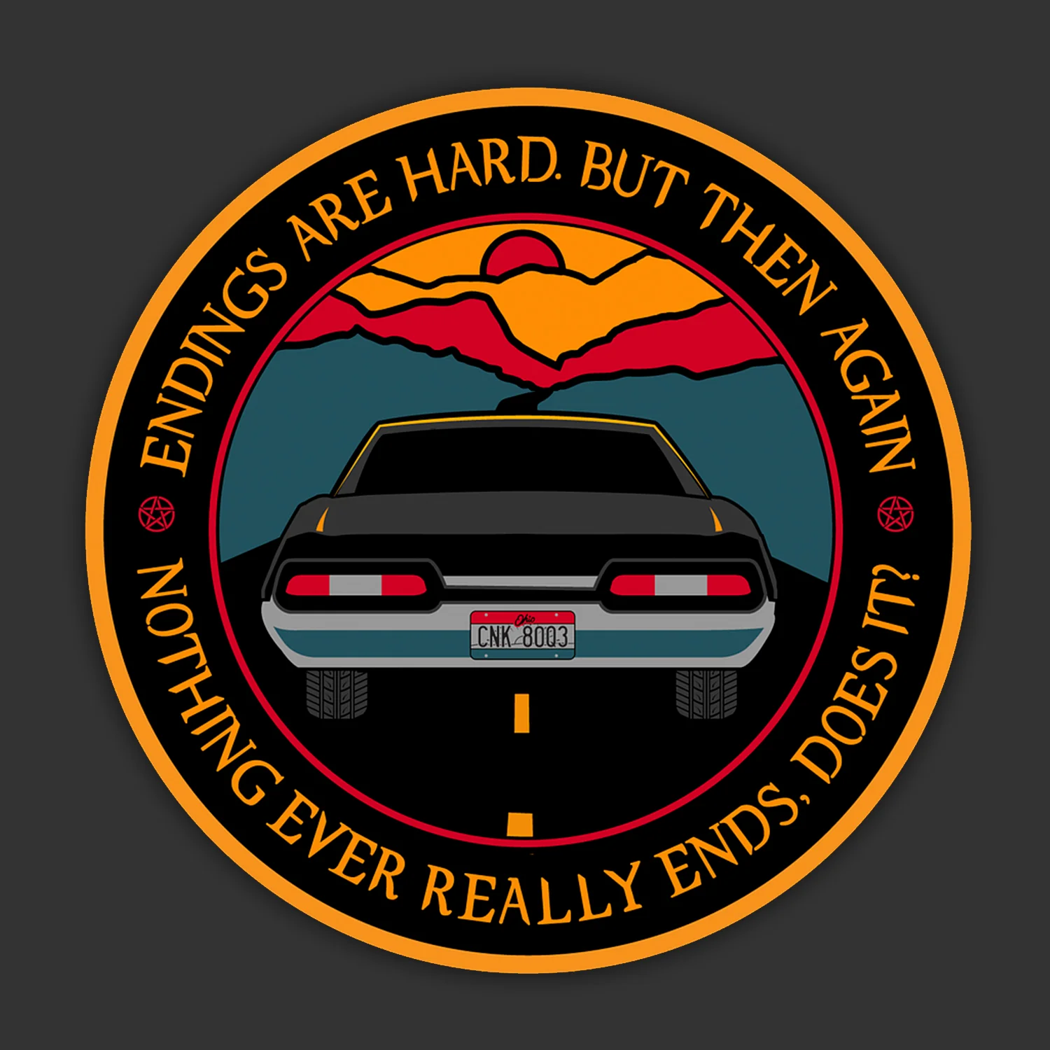 SPN Campaigns Sticker Collection | Supernatural - Image 4