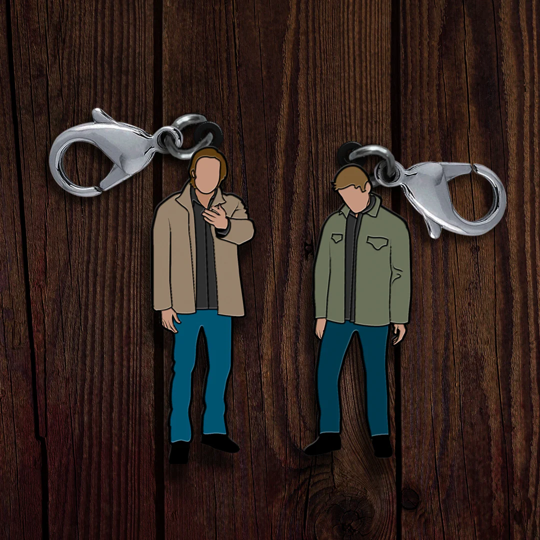 SPN Character Charm Or Zipper Pull | Supernatural - Image 9
