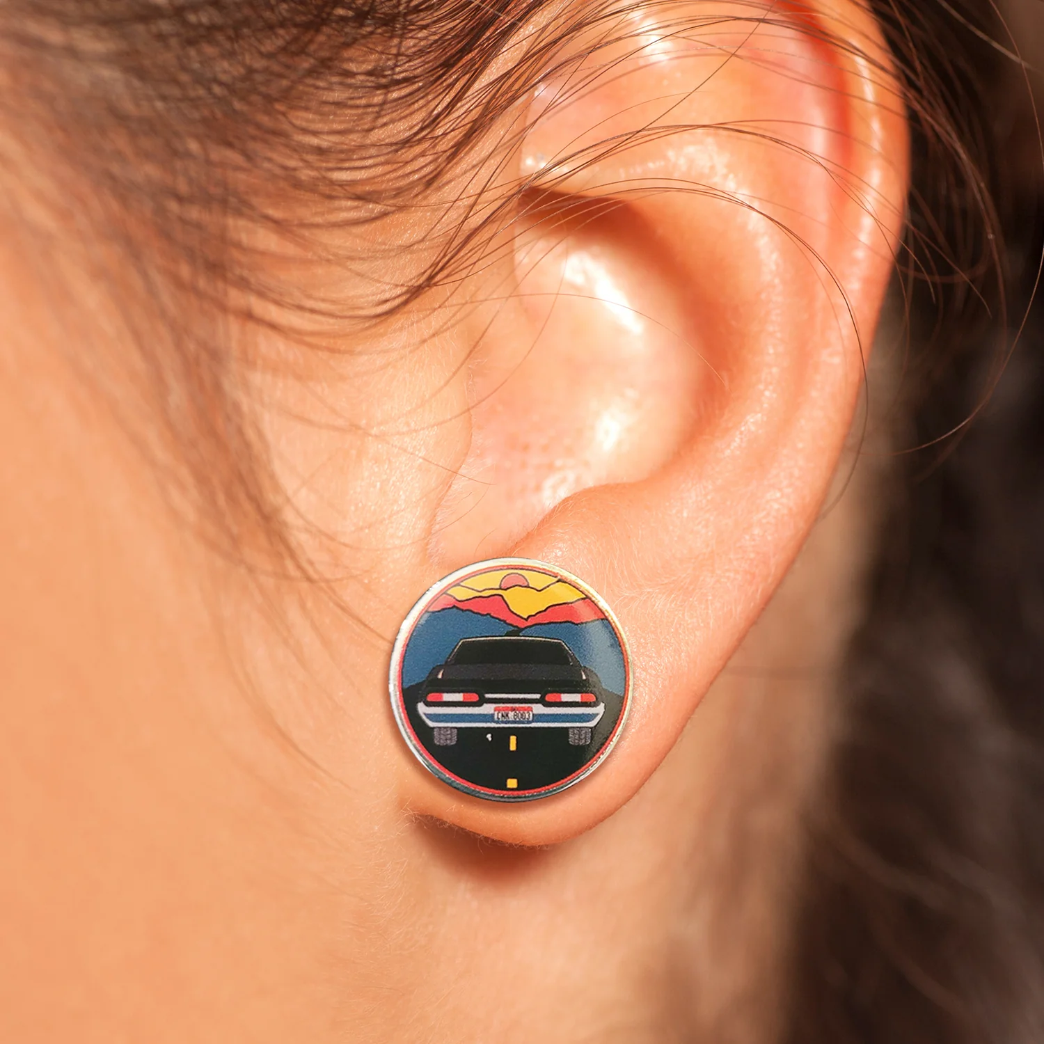 SPN Stud Earrings | Supernatural - Image 4