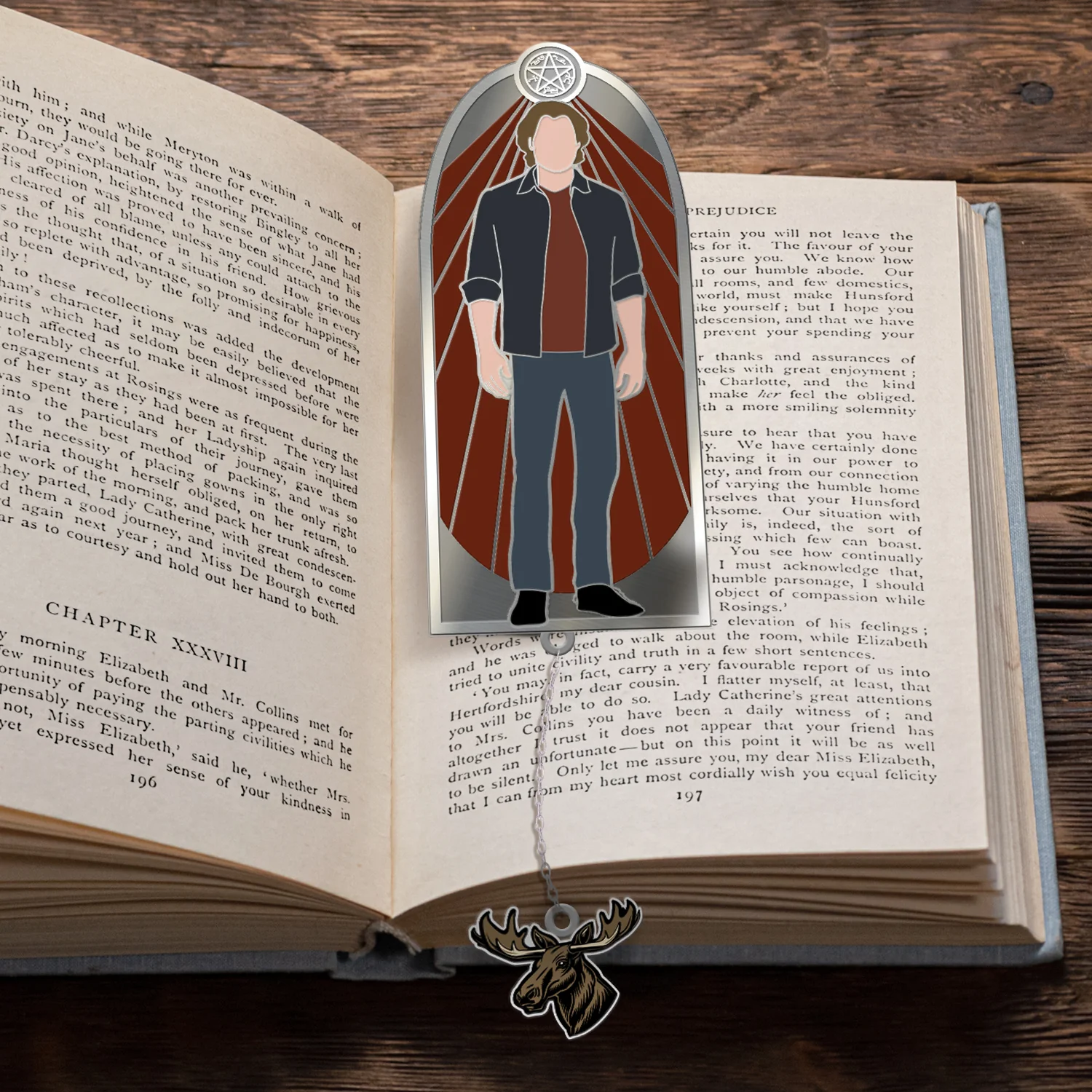 SPN Team Free Will Enamel Bookmarks | Supernatural - Image 3