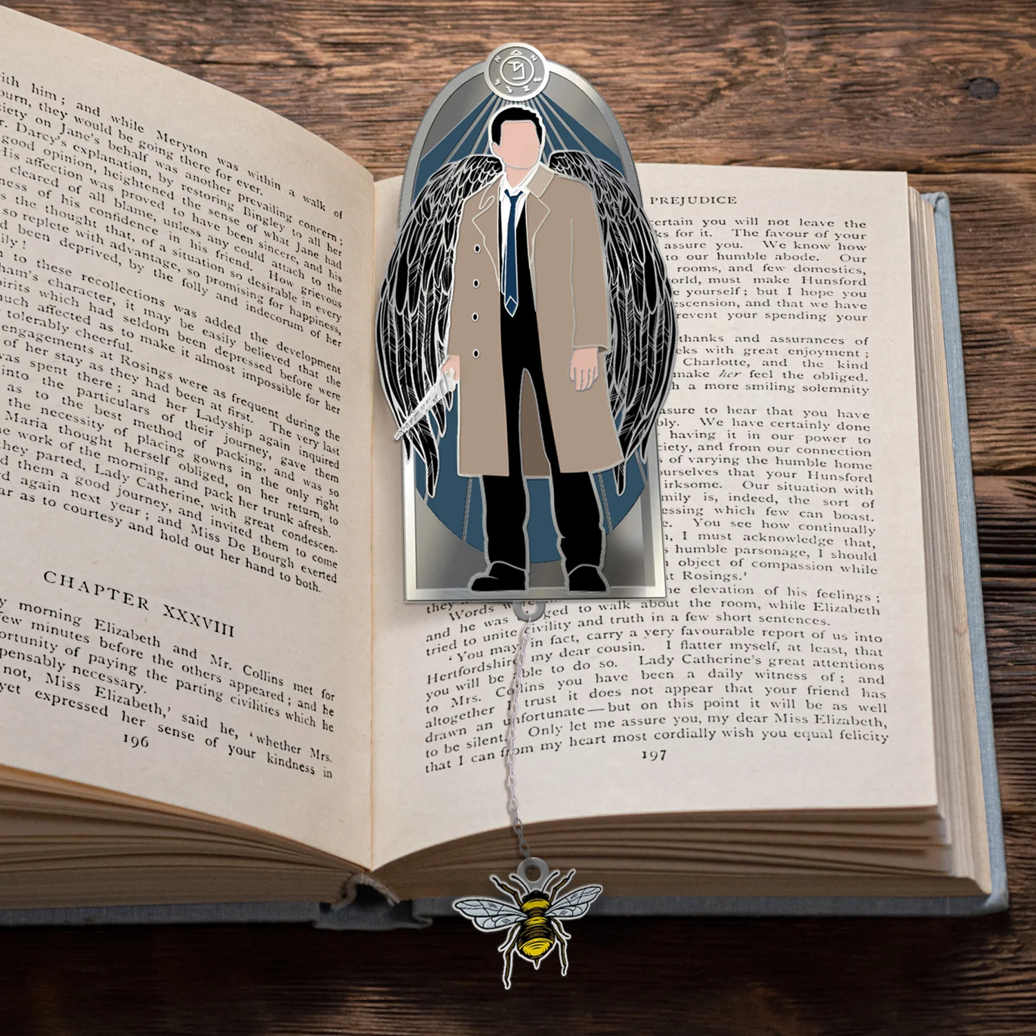SPN Team Free Will Enamel Bookmarks | Supernatural - Image 4