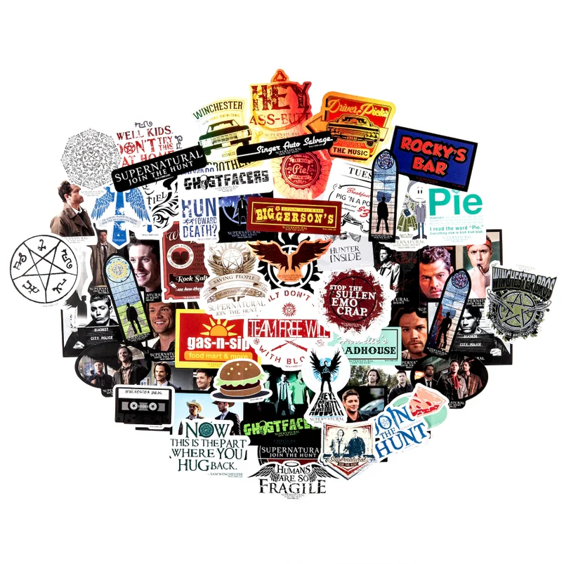 SPN Winchester Brothers Decals | Supernatural - Image 4