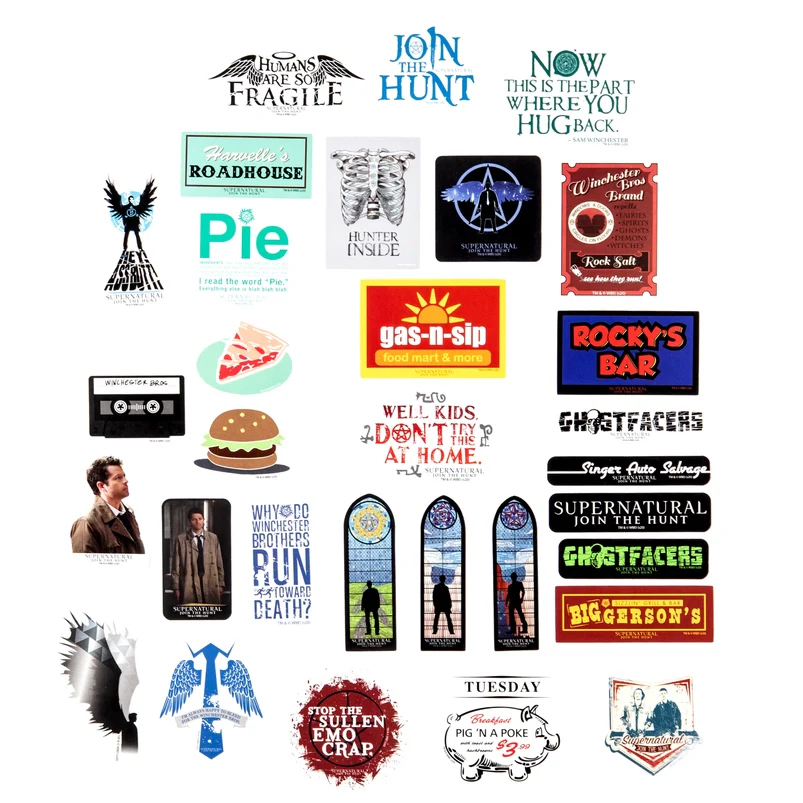 SPN Winchester Brothers Decals | Supernatural - Image 7