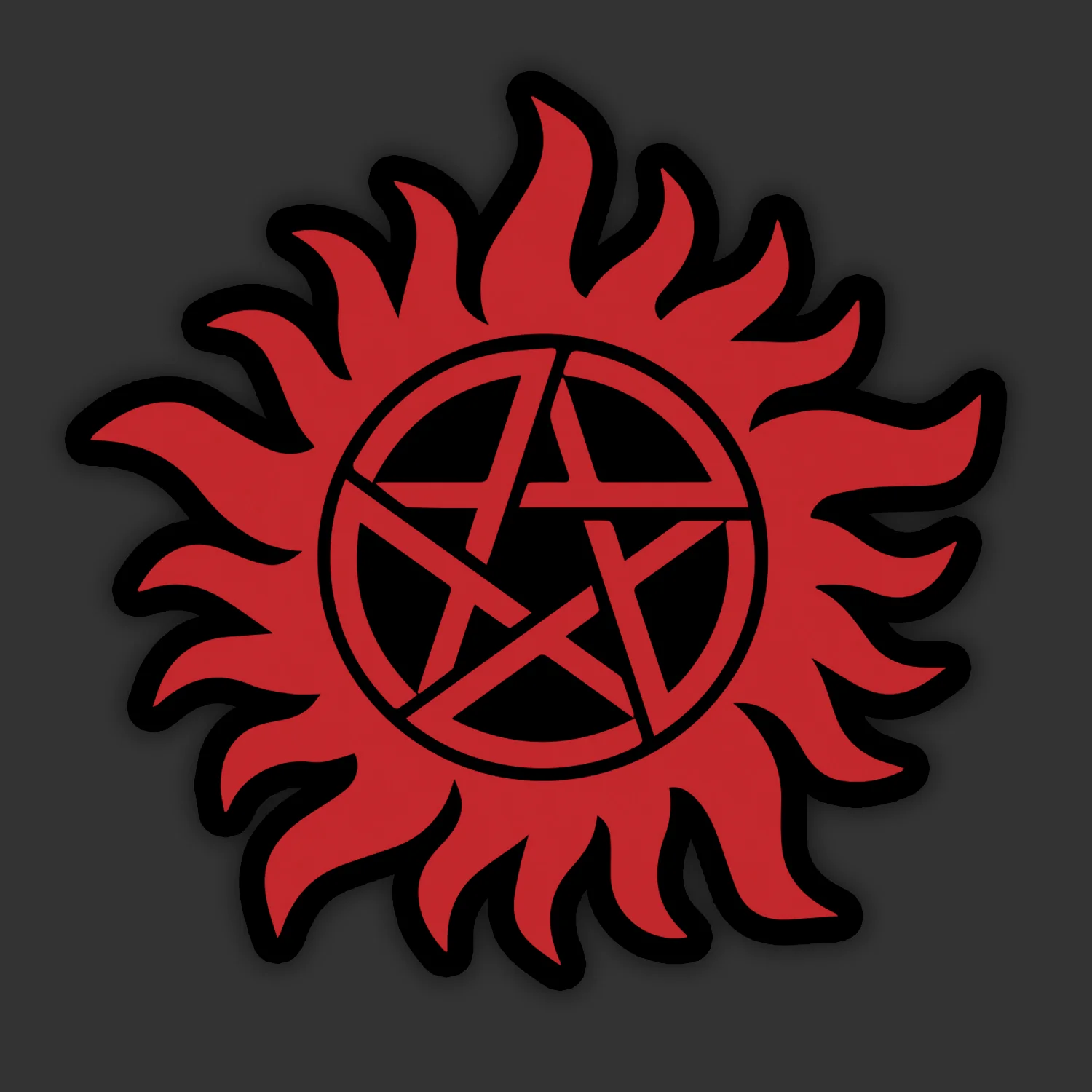 SPN Window Clings Collection | Supernatural - Image 5