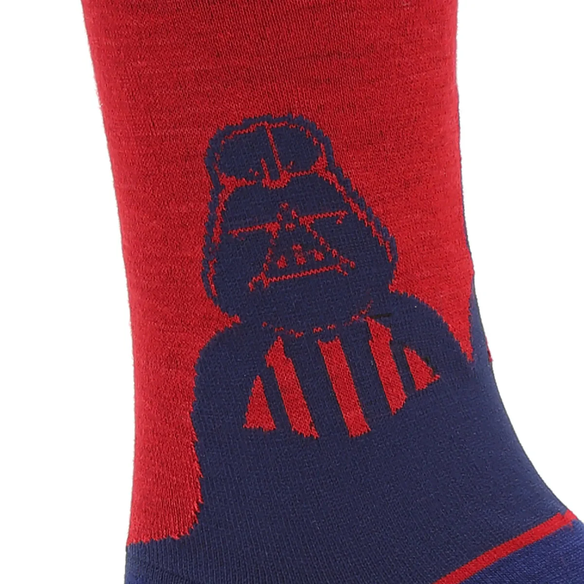 Star Wars Darth Vader Blue and Red Dress Socks and Lapel Pin Gift Set | Socks - Image 4
