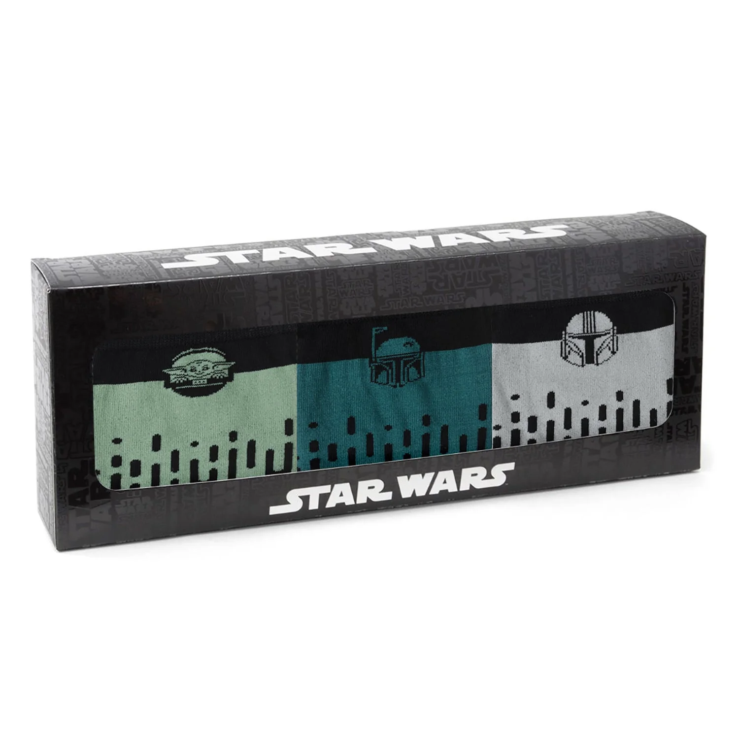 Star Wars Mandalorian 3-Pack Dress Sock and Lapel Pin Gift Set | Socks - Image 10