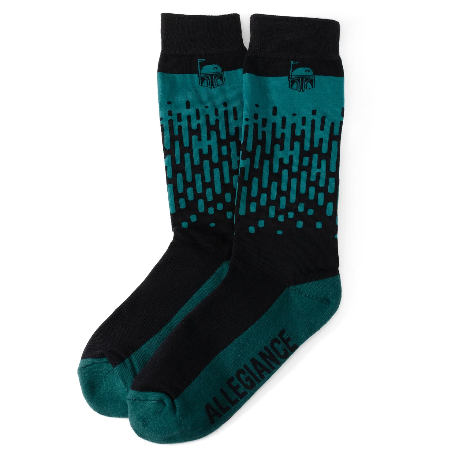 Star Wars Mandalorian 3-Pack Dress Sock and Lapel Pin Gift Set | Socks - Image 5