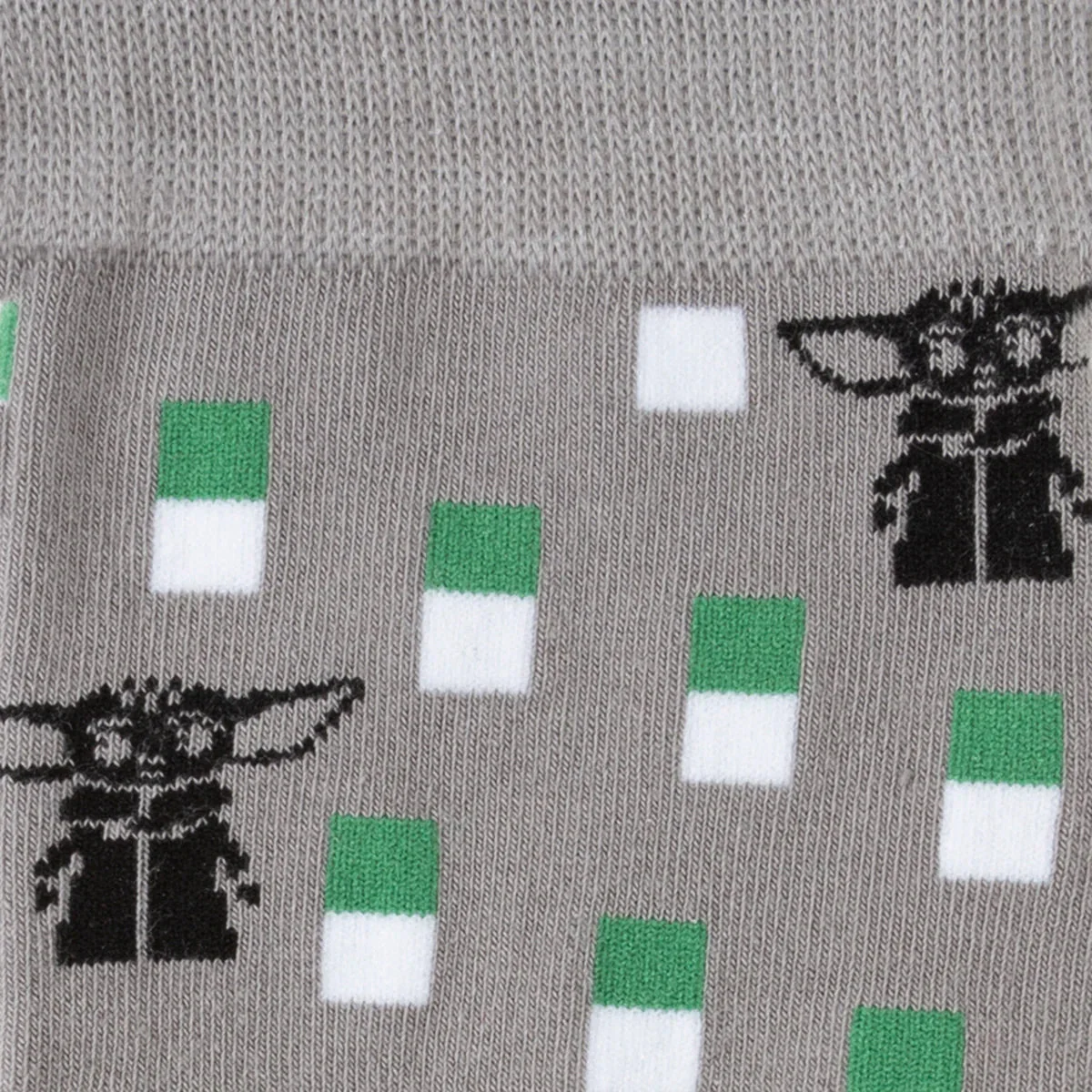 Star Wars Mandalorian and Grogu Gray Dress Socks and Lapel Pin Gift Set | Socks - Image 4