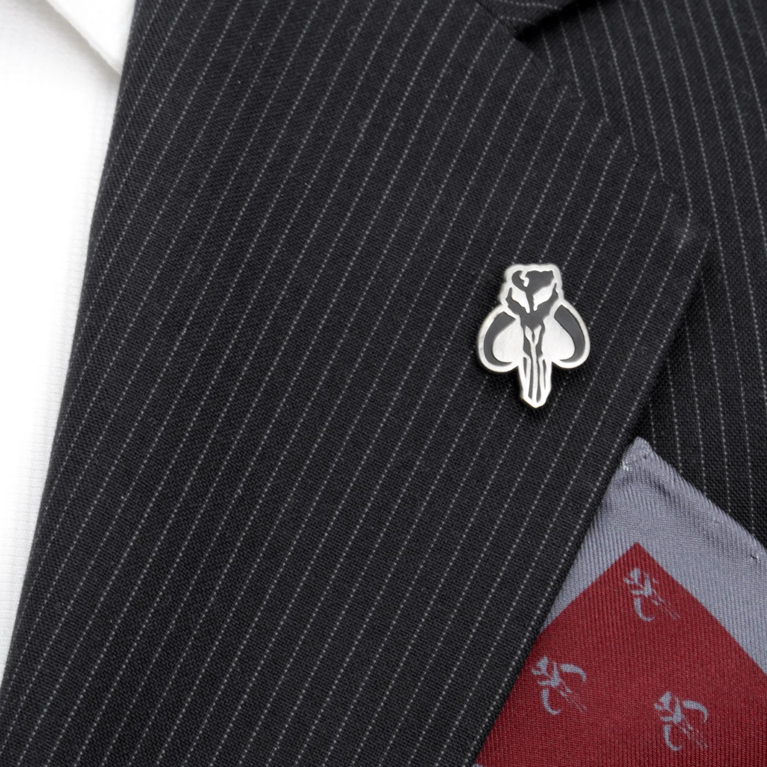 Star Wars Mandalorian Dress Socks 3-Pack and Mythosaur Lapel Pin Gift Set | Socks - Image 11