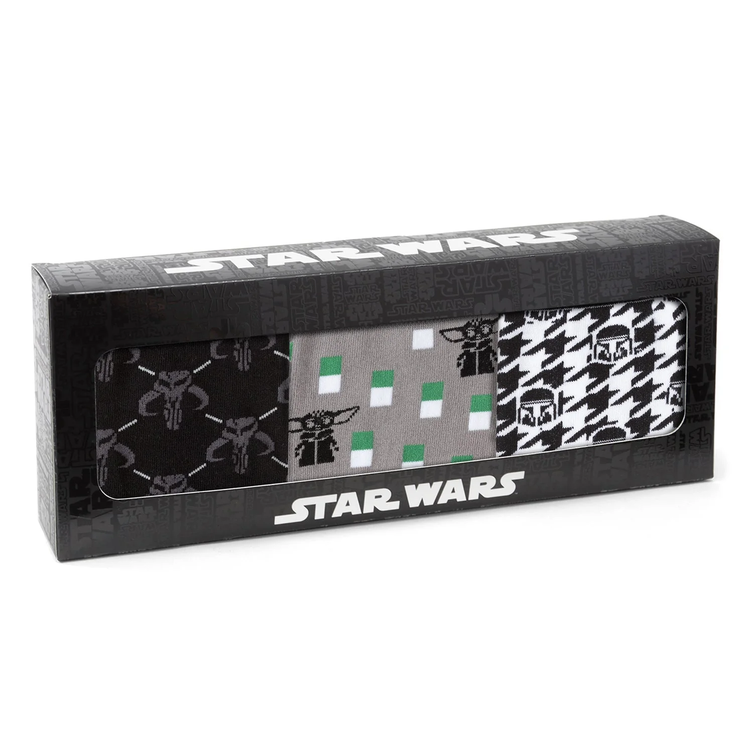 Star Wars Mandalorian Dress Socks 3-Pack and Mythosaur Lapel Pin Gift Set | Socks - Image 7