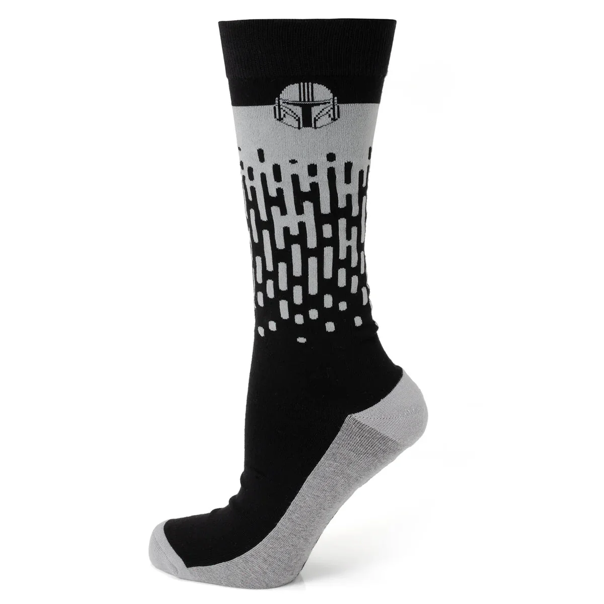 Star Wars Mandalorian "This Is The Way" Dress Socks and Lapel Pin Gift Set | Socks - Image 3