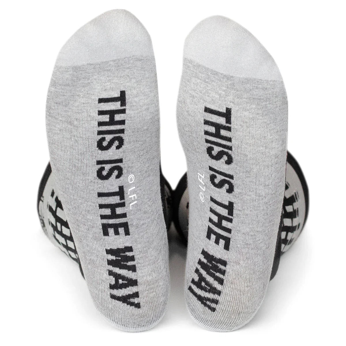 Star Wars Mandalorian "This Is The Way" Dress Socks and Lapel Pin Gift Set | Socks - Image 5