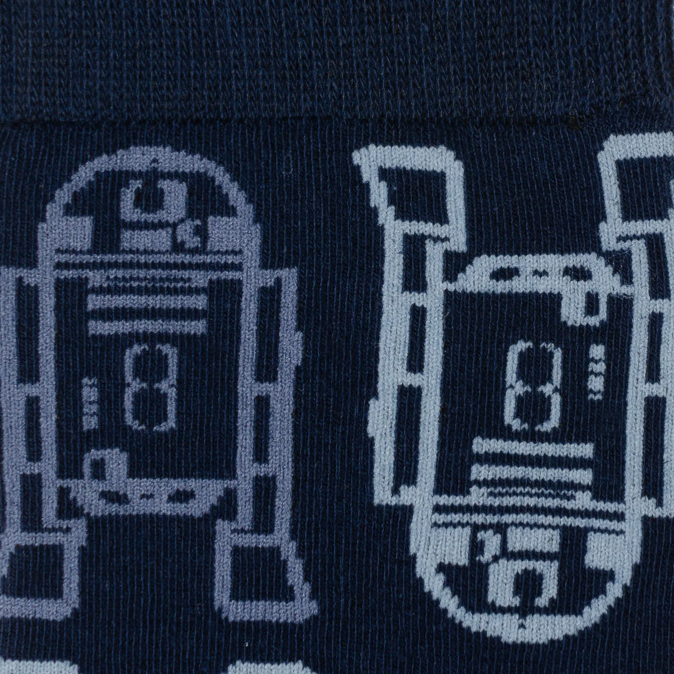 Star Wars R2-D2 Light and Dark Blue Dress Socks and Lapel Pin Gift Set | Socks - Image 4