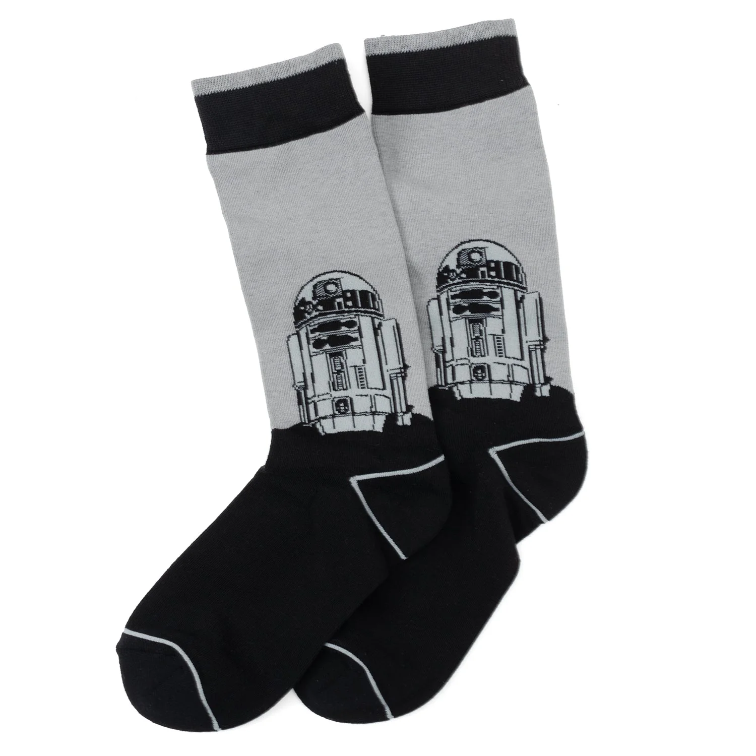 Star Wars Yoda, R2-D2, and C-3PO Dress Socks with Rebel Crest Lapel Pin Gift Set | Socks - Image 4