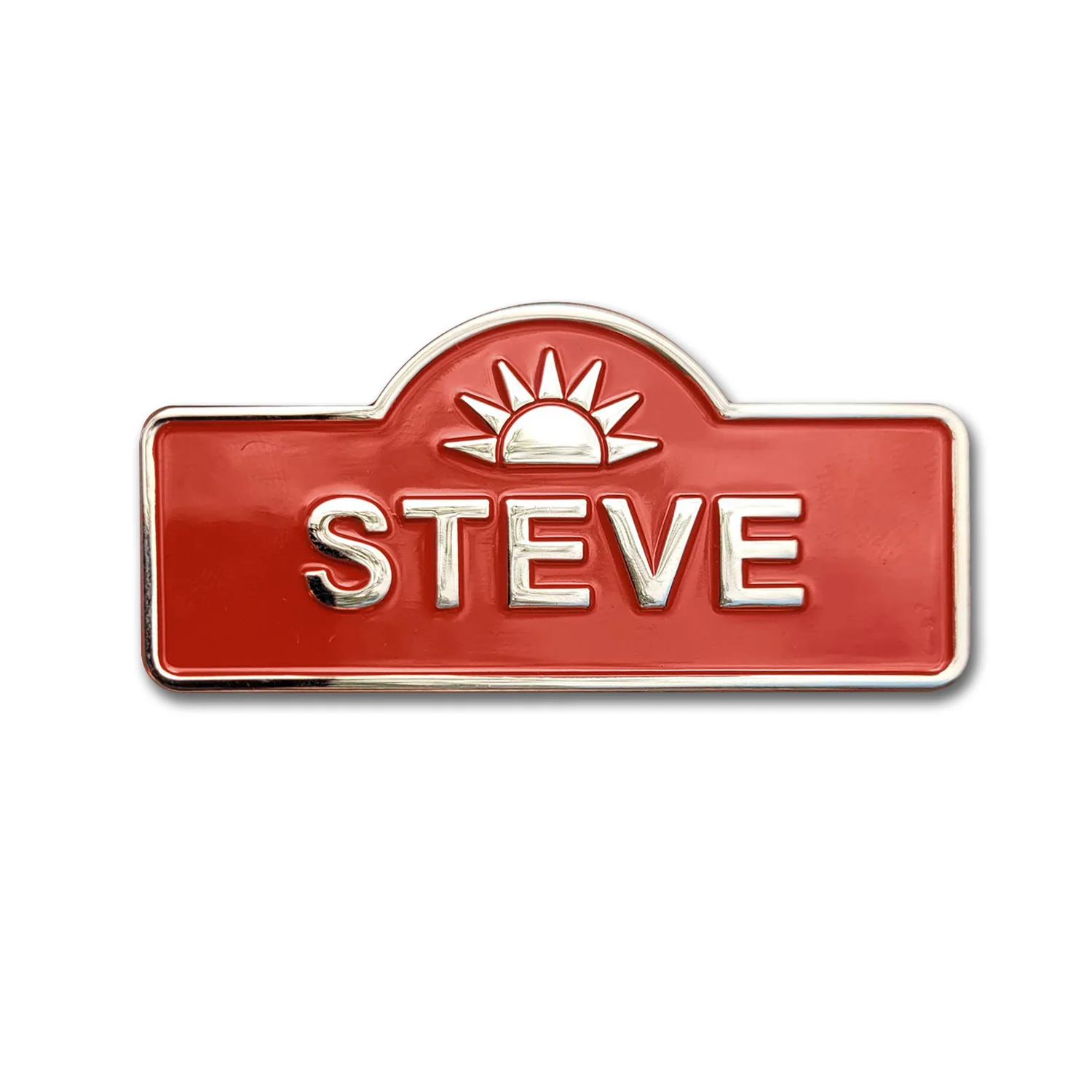 Steve Gas-n-Sip Namebadge PIN - Image 2