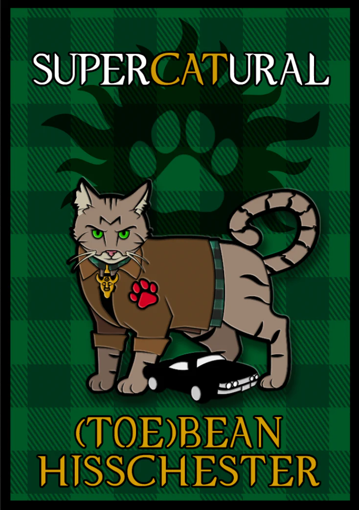 SUBSCRIPTION SuperCatural Pins PREORDER - Image 2