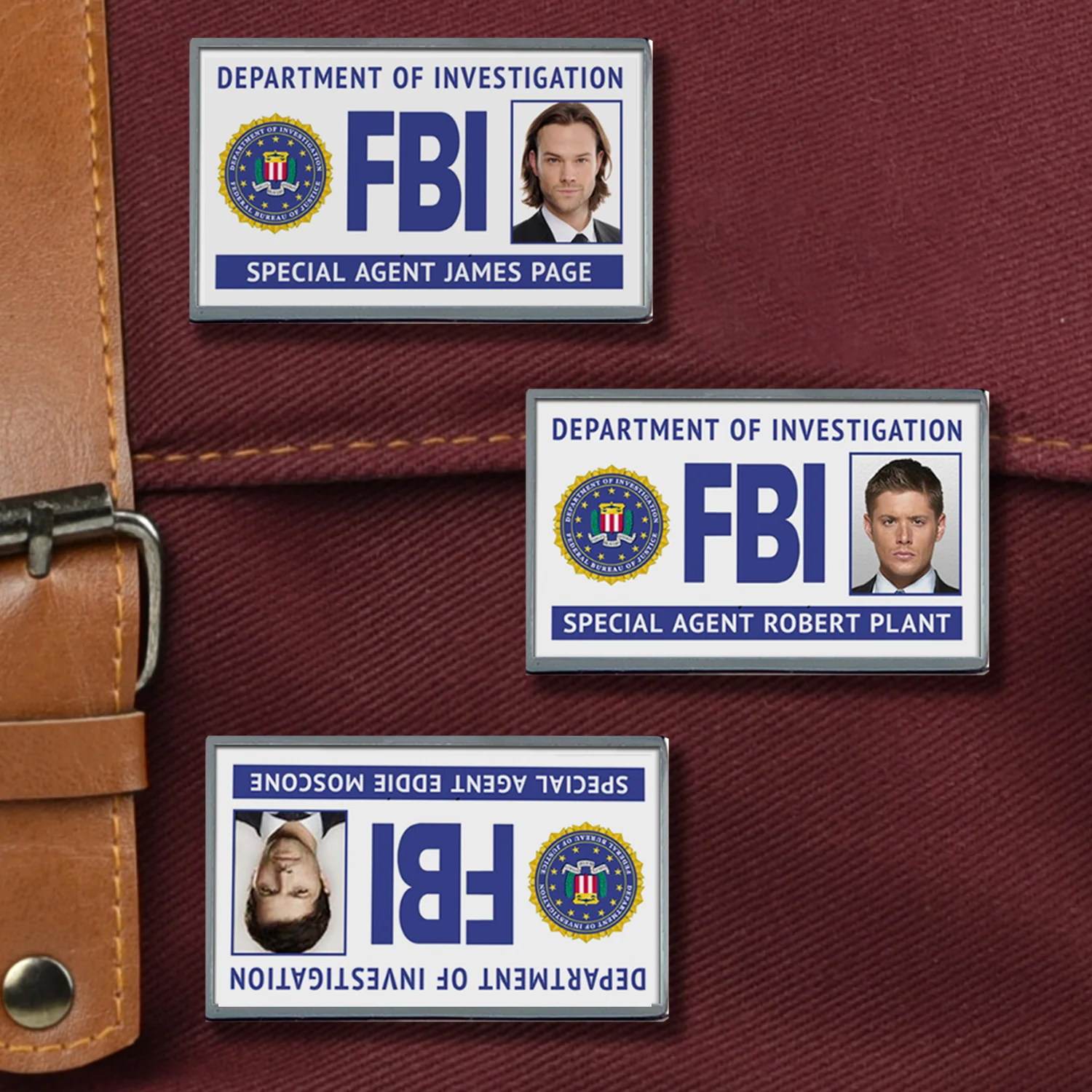 FBI Badge Pins | Supernatural